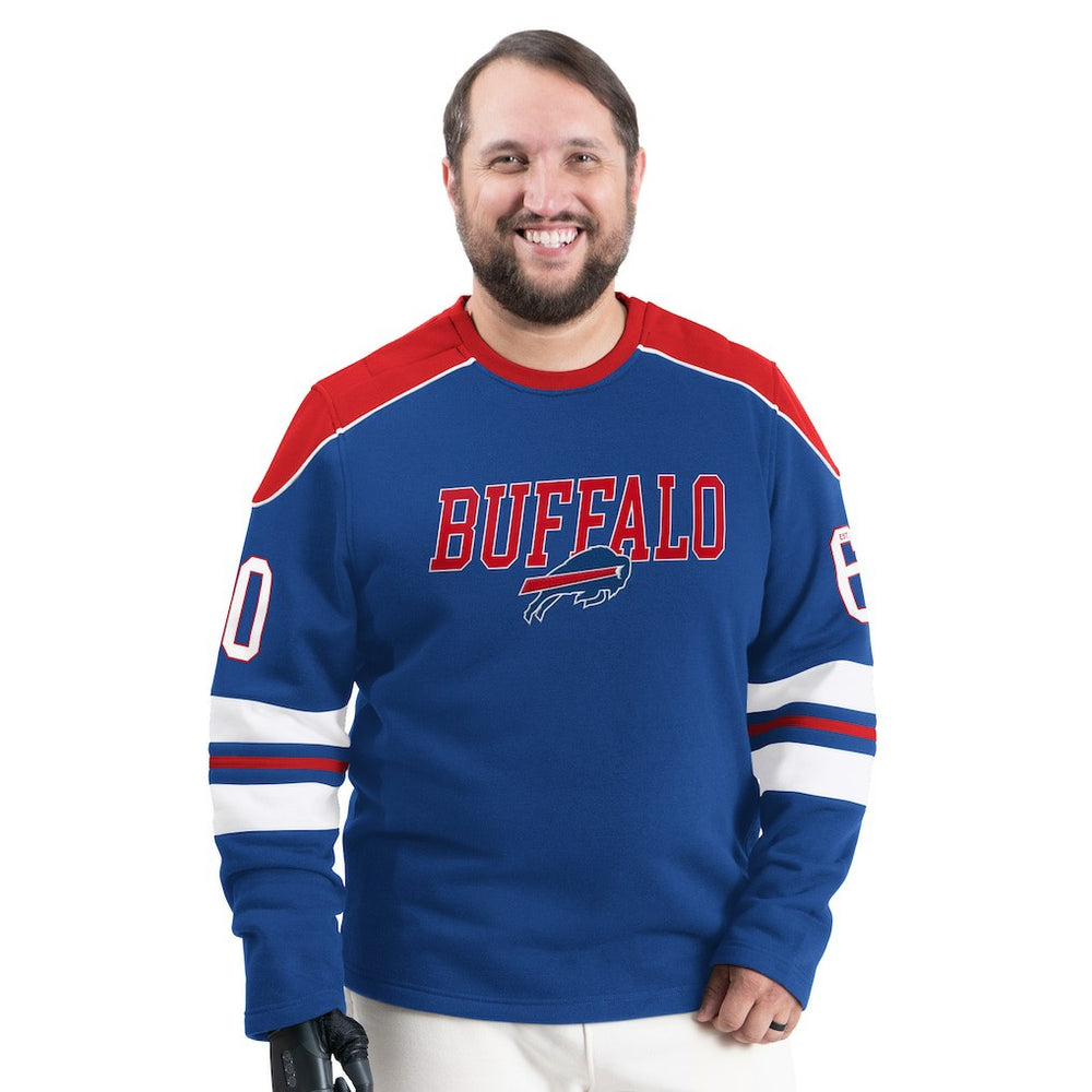 Buffalo Bills G-III Sports by Carl Banks Adaptive Lord Stanley Crewneck Sweatshirt Royal | NFL
