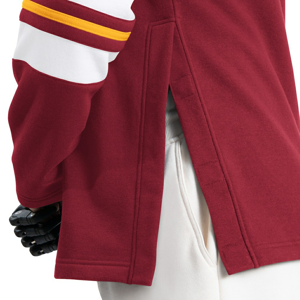 Washington Commanders G-III Sports by Carl Banks Adaptive Lord Stanley Crewneck Sweatshirt Burgundy | NFL