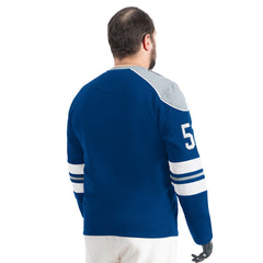 Indianapolis Colts G-III Sports by Carl Banks Adaptive Lord Stanley Crewneck Sweatshirt Royal | NFL