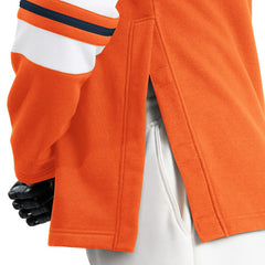Denver Broncos G-III Sports by Carl Banks Adaptive Lord Stanley Crewneck Sweatshirt Orange | NFL