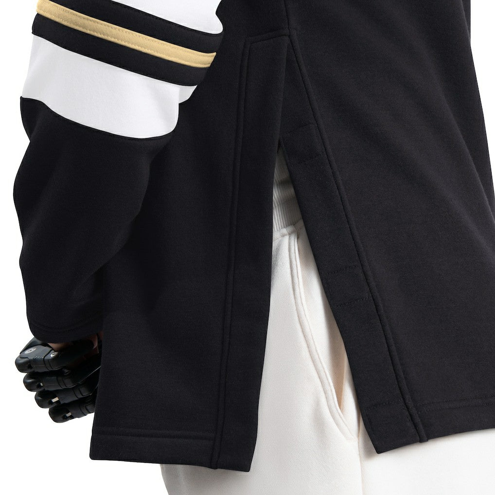 New Orleans Saints G-III Sports by Carl Banks Adaptive Lord Stanley Crewneck Sweatshirt Black | NFL