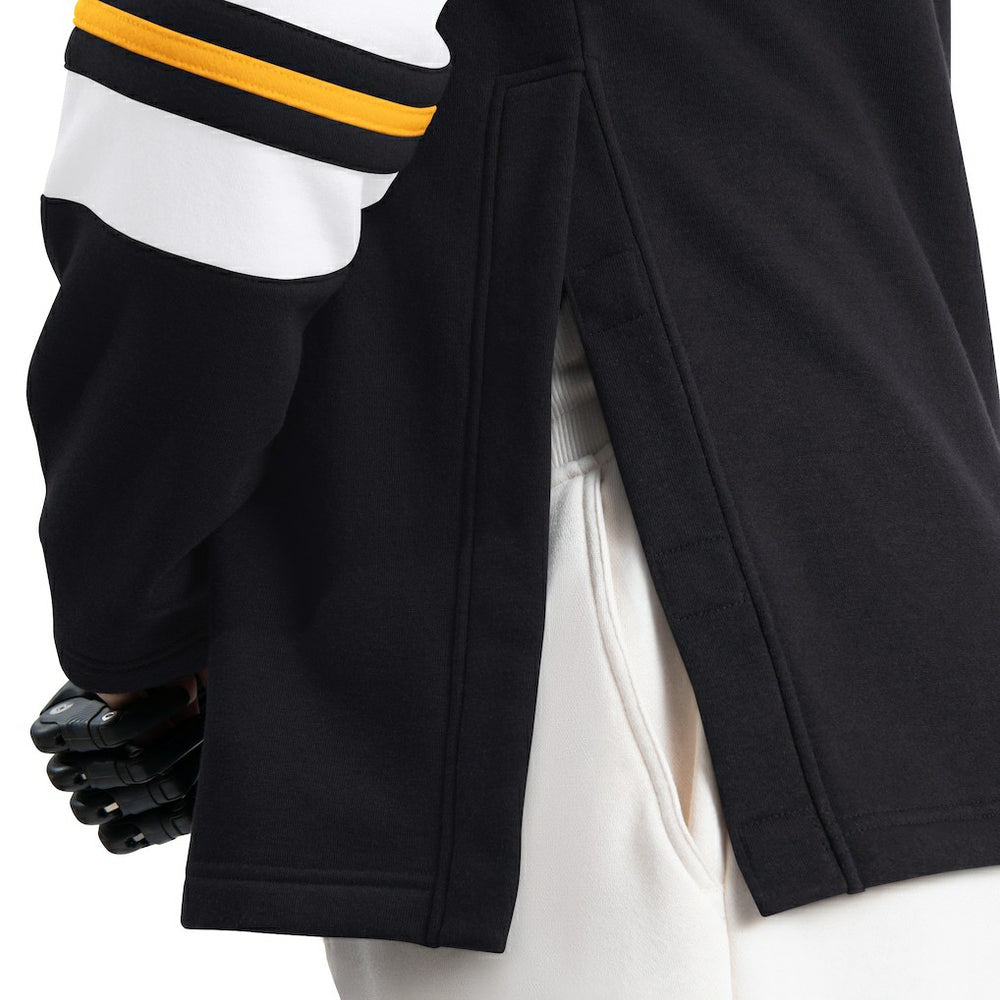 Pittsburgh Steelers G-III Sports by Carl Banks Adaptive Lord Stanley Crewneck Sweatshirt Black | NFL