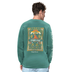 Green Bay Packers Margaritaville Five O'Clock Henley Long Sleeve T-Shirt Green | NFL