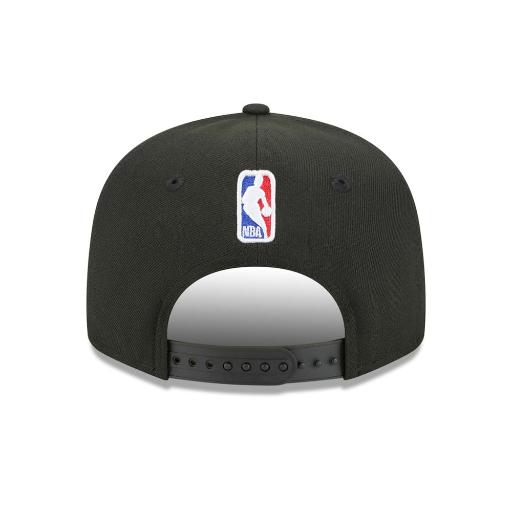 New York Knicks Jersey Hook Statement Edition 9FIFTY Snapback Hat Black/Blue - NBA