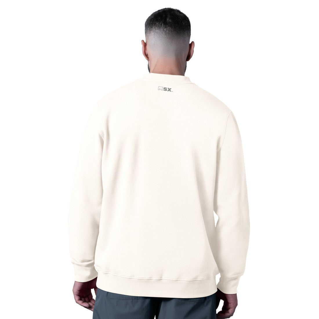 Houston Texans MSX by Michael Strahan Whiteout Tri-Blend Sweatshirt White | NFL