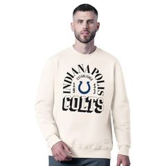 Indianapolis Colts MSX by Michael Strahan Whiteout Tri-Blend Sweatshirt White | NFL