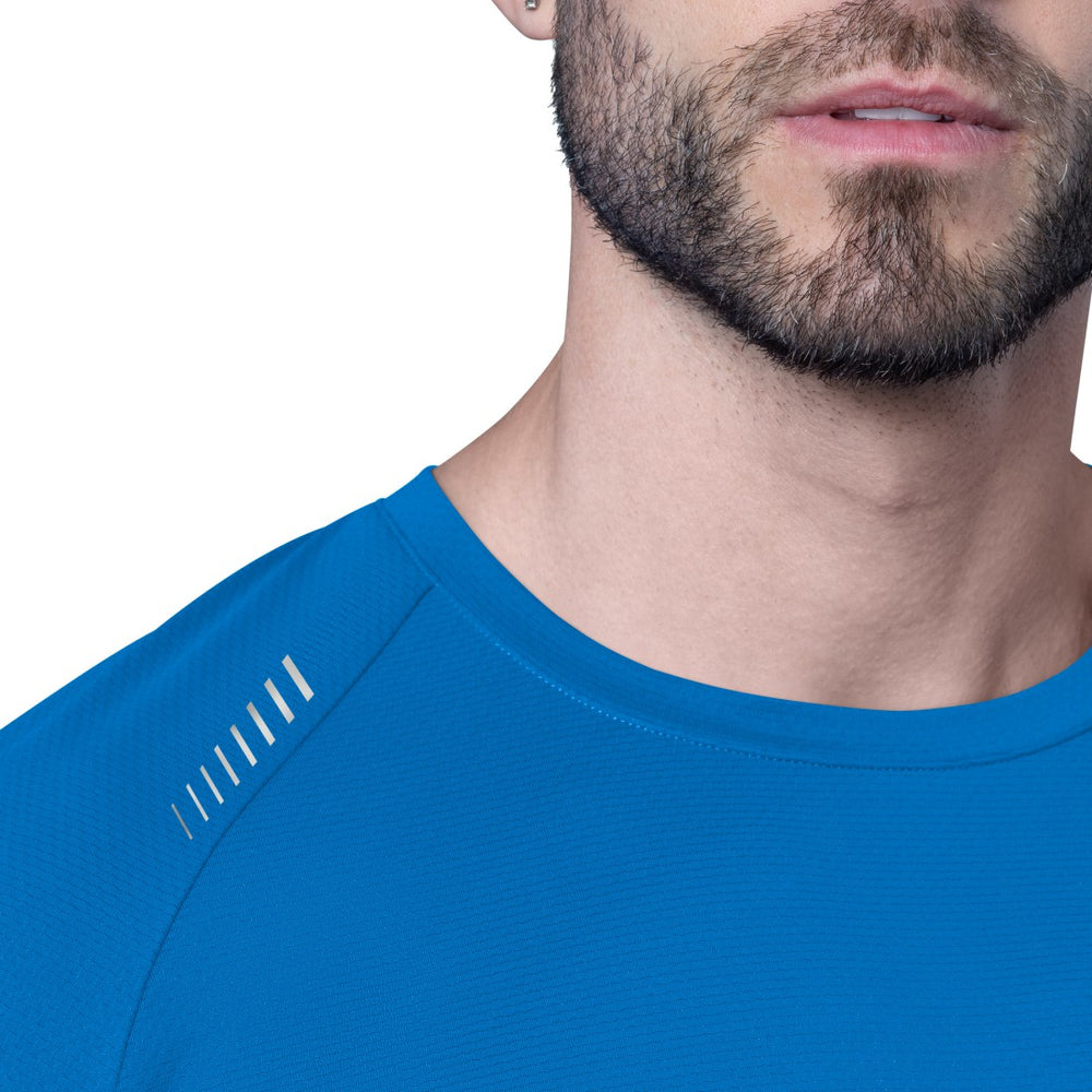 Detroit Lions MSX by Michael Strahan Forward Long-Sleeve T-Shirt Royal | NFL