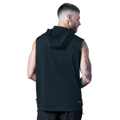 Houston Texans MSX by Michael Strahan Tri-Blend Rebound Sleeveless Hoodie Navy | NFL