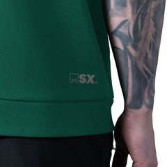 New York Jets MSX by Michael Strahan Tri-Blend Rebound Sleeveless Hoodie Green | NFL