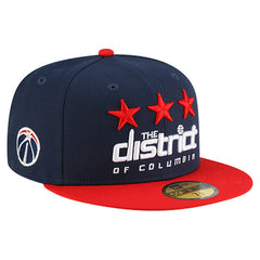 Washington Wizards Statement Edition Jersey Hook 59Fifty Fitted Hat Navy - NBA