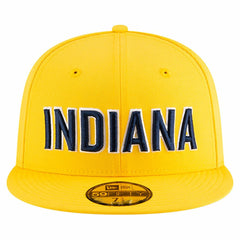 Indiana Pacers Statement Edition Jersey Hook 59Fifty Fitted Hat Gold - NBA
