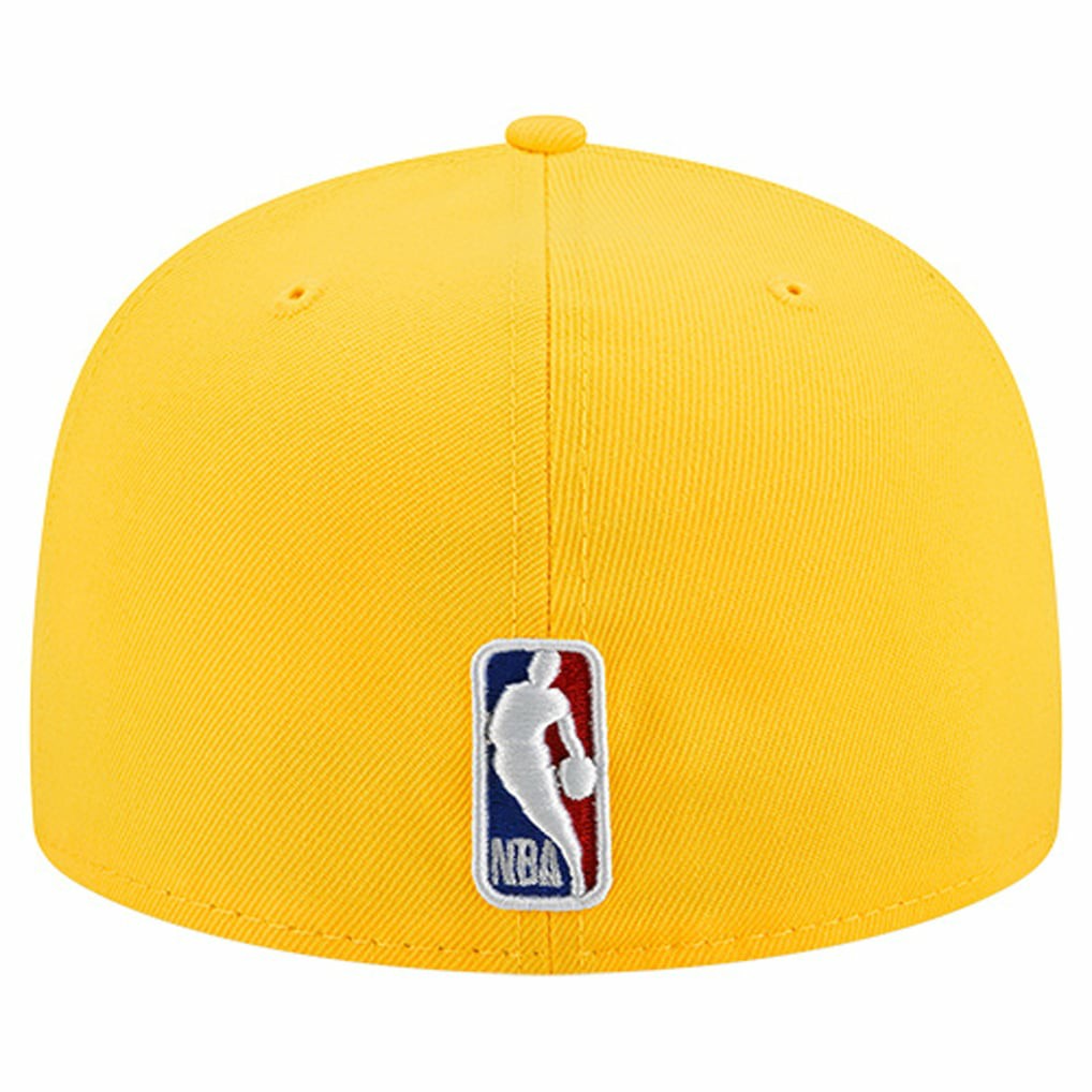 Indiana Pacers Statement Edition Jersey Hook 59Fifty Fitted Hat Gold - NBA