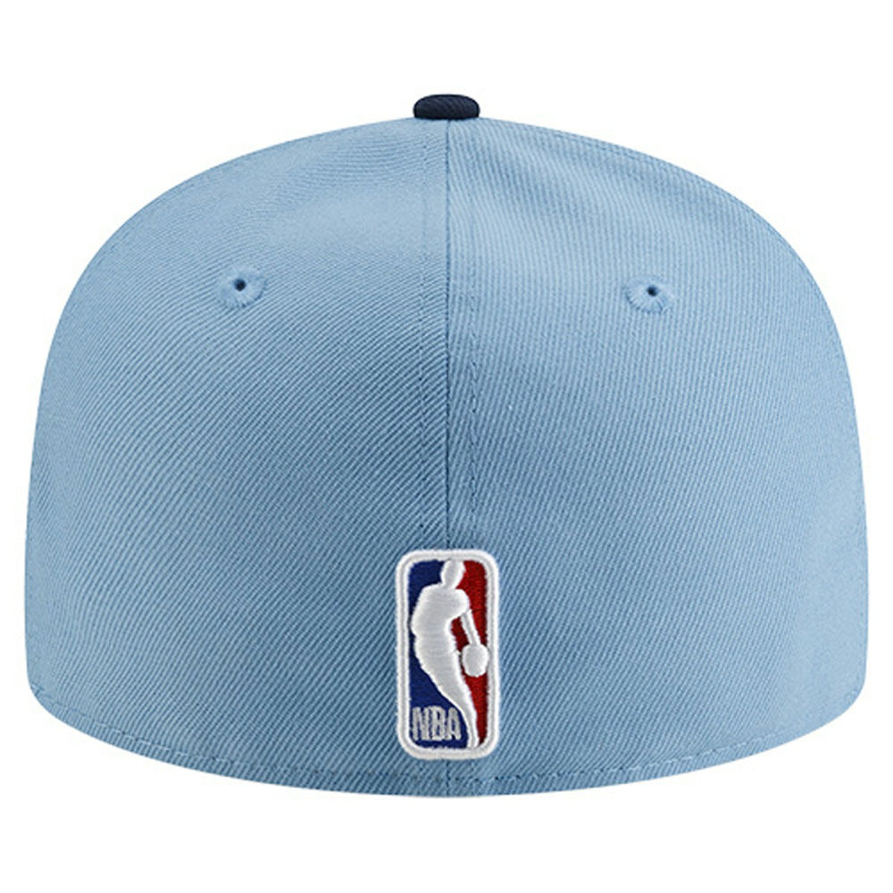 Memphis Grizzlies Statement Edition Jersey Hook 59Fifty Fitted Hat Light Blue - NBA