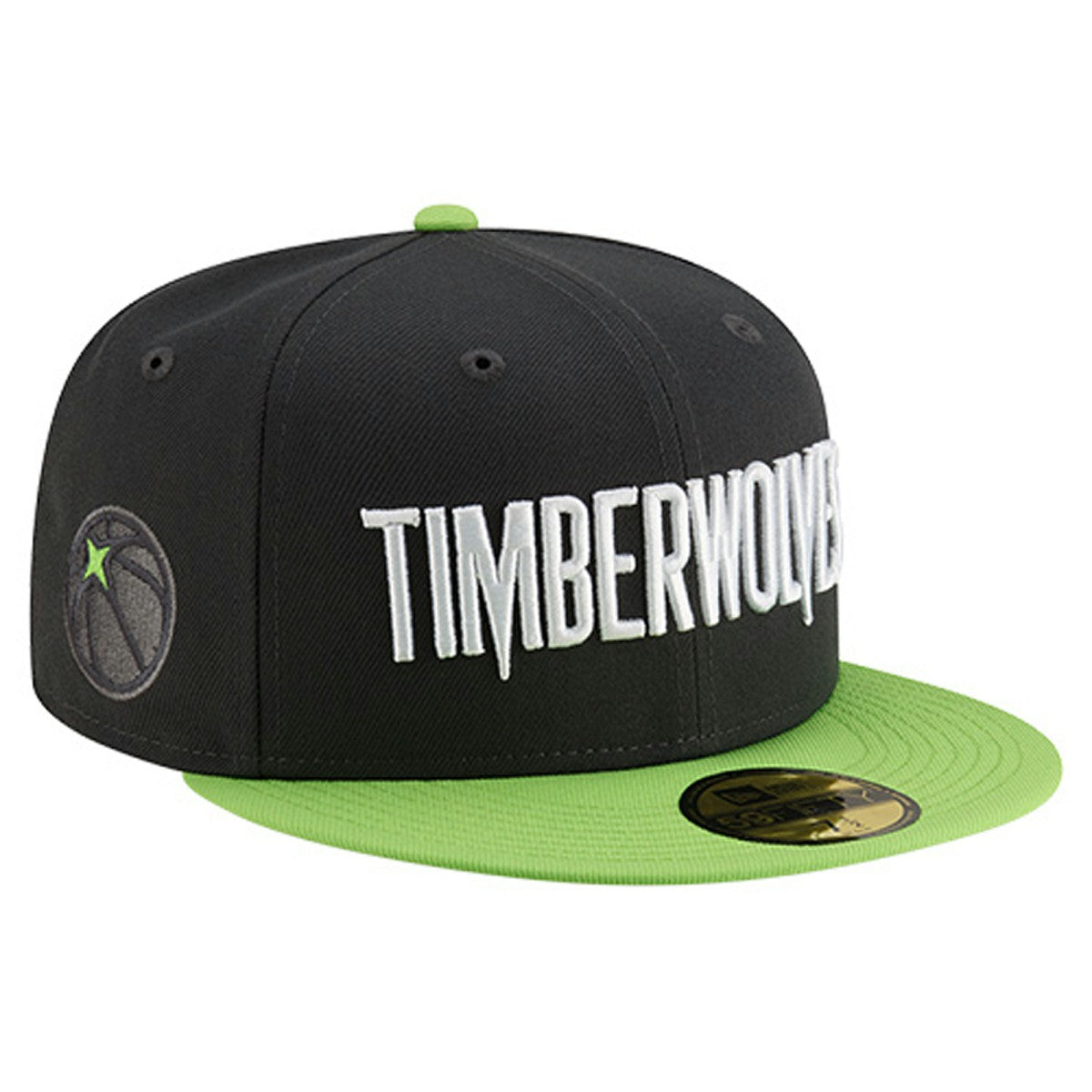Minnesota Timberwolves Statement Edition Jersey Hook 59Fifty Fitted Hat Charcoal - NBA
