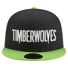 Minnesota Timberwolves Statement Edition Jersey Hook 59Fifty Fitted Hat Charcoal - NBA