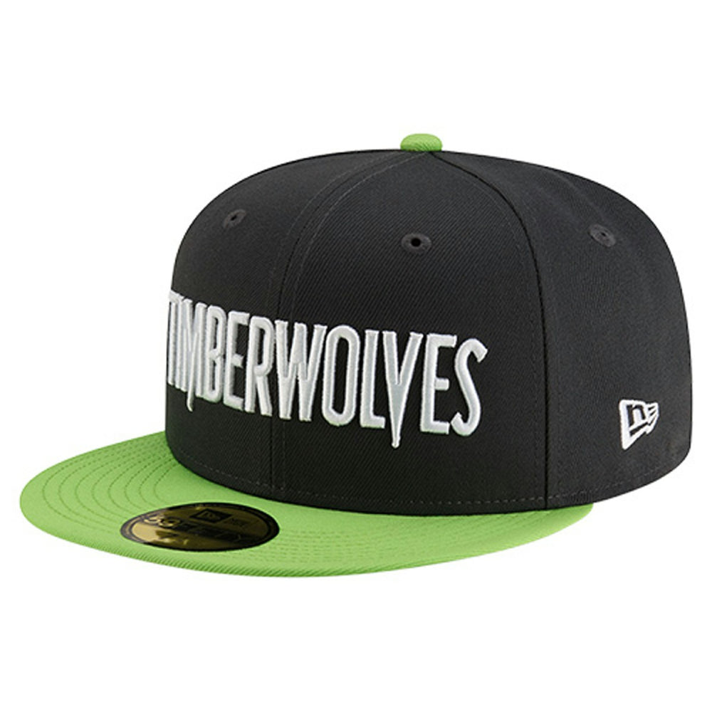 Minnesota Timberwolves Statement Edition Jersey Hook 59Fifty Fitted Hat Charcoal - NBA