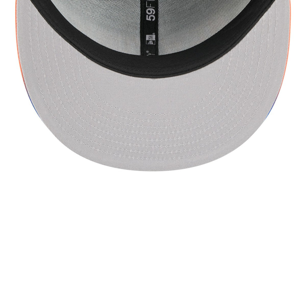 New York Knicks Jersey Hook Statement Edition 59FIFTY Fitted Hat Black/Blue - NBA