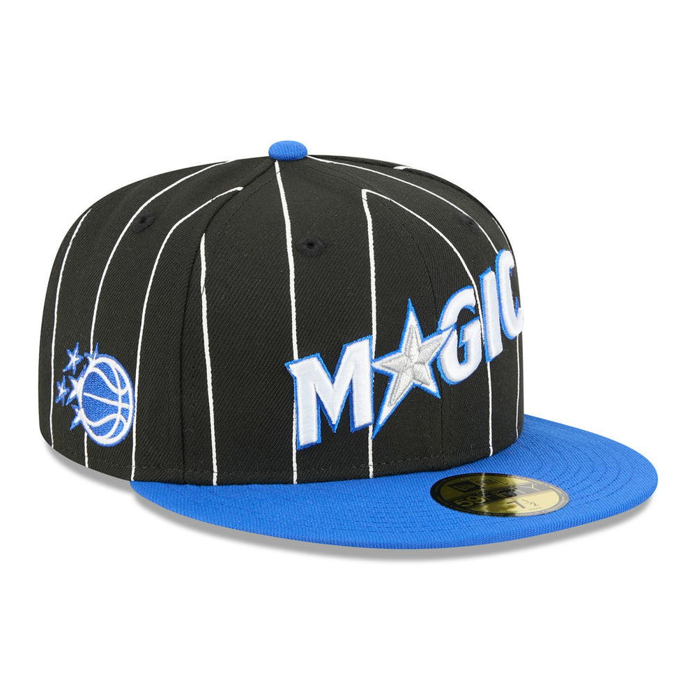 Orlando Magic Jersey Hook Statement Edition 59FIFTY Fitted Hat Black/Blue - NBA