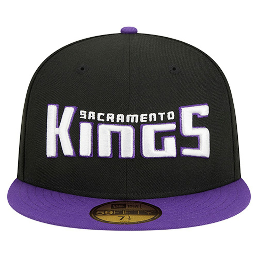 Sacramento Kings Statement Edition Jersey Hook 59Fifty Fitted Hat Black - NBA