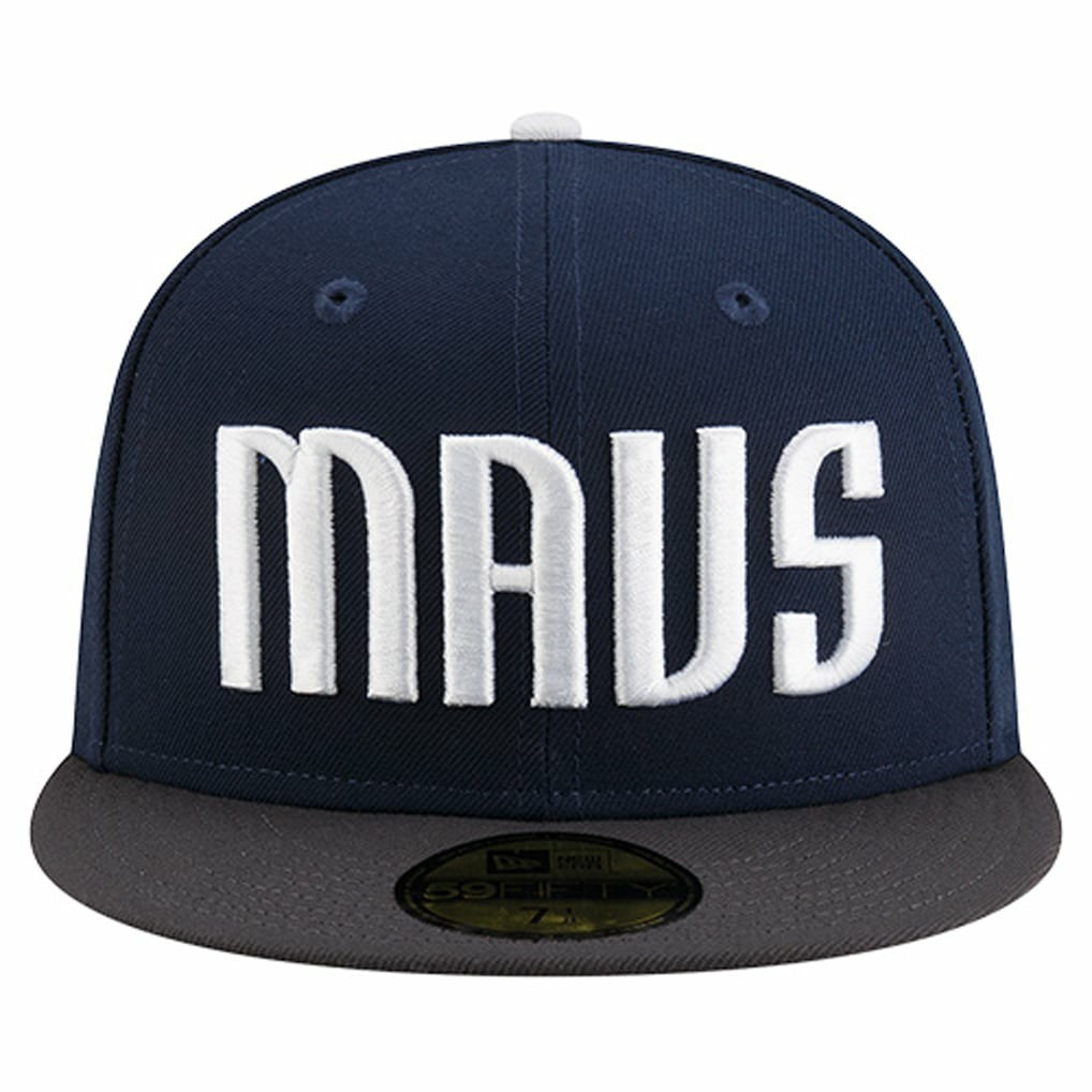 Dallas Mavericks Statement Edition Jersey Hook 59Fifty Fitted Hat Navy - NBA