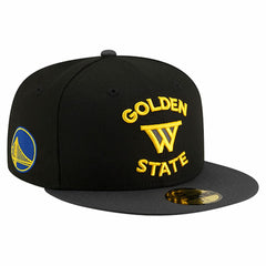 Golden State Warriors Statement Edition Jersey Hook 59Fifty Fitted Hat Black - NBA