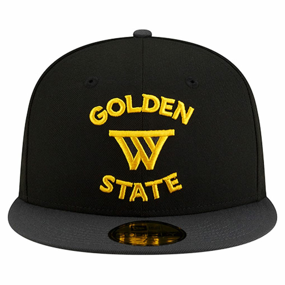 Golden State Warriors Statement Edition Jersey Hook 59Fifty Fitted Hat Black - NBA