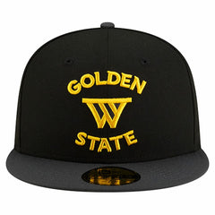 Golden State Warriors Statement Edition Jersey Hook 59Fifty Fitted Hat Black - NBA