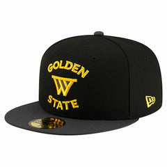 Golden State Warriors Statement Edition Jersey Hook 59Fifty Fitted Hat Black - NBA