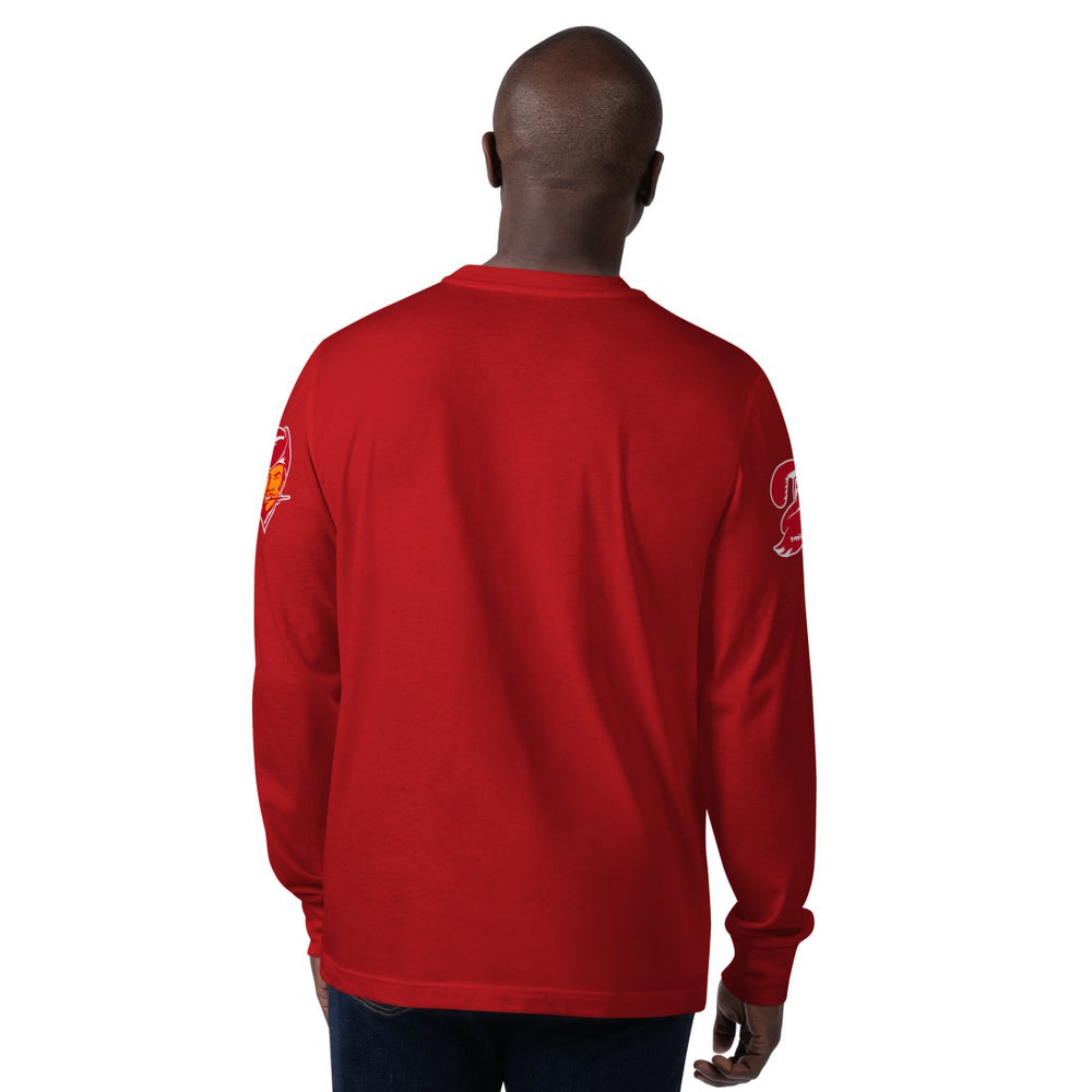 Tampa Bay Buccaneers Starter Extreme Clutch Hit Vintage Logo Long Sleeve T-Shirt Red | NFL