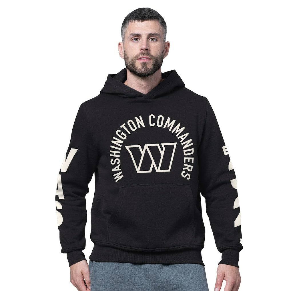 Washington Commanders Starter Handoff Fleece Hoodie Sweatshirt Black | NFL