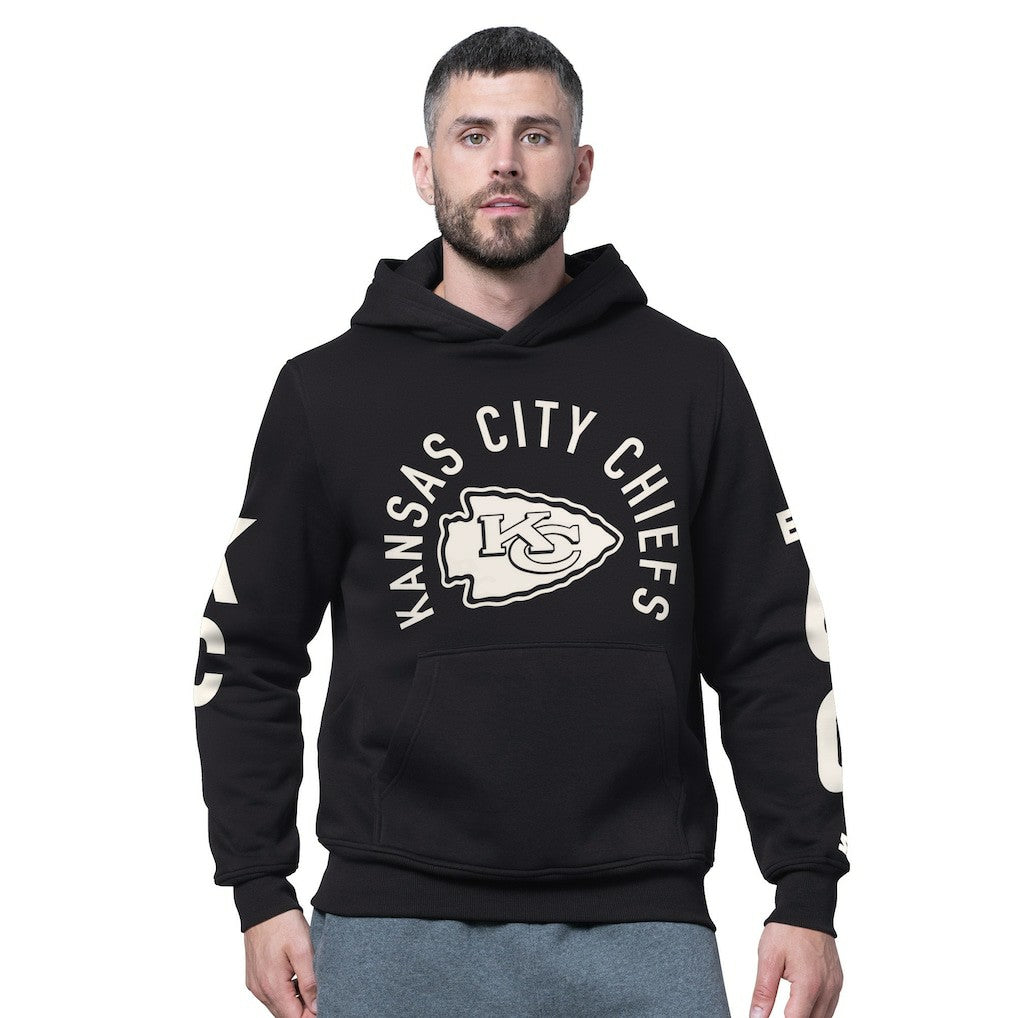 Kansas City Chiefs Starter Handoff Fleece Hoodie Sweatshirt Black | NFL