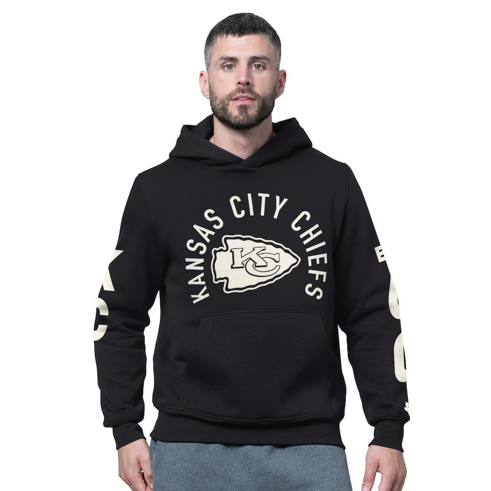 Kansas City Chiefs Starter Handoff Fleece Hoodie Sweatshirt Black | NFL