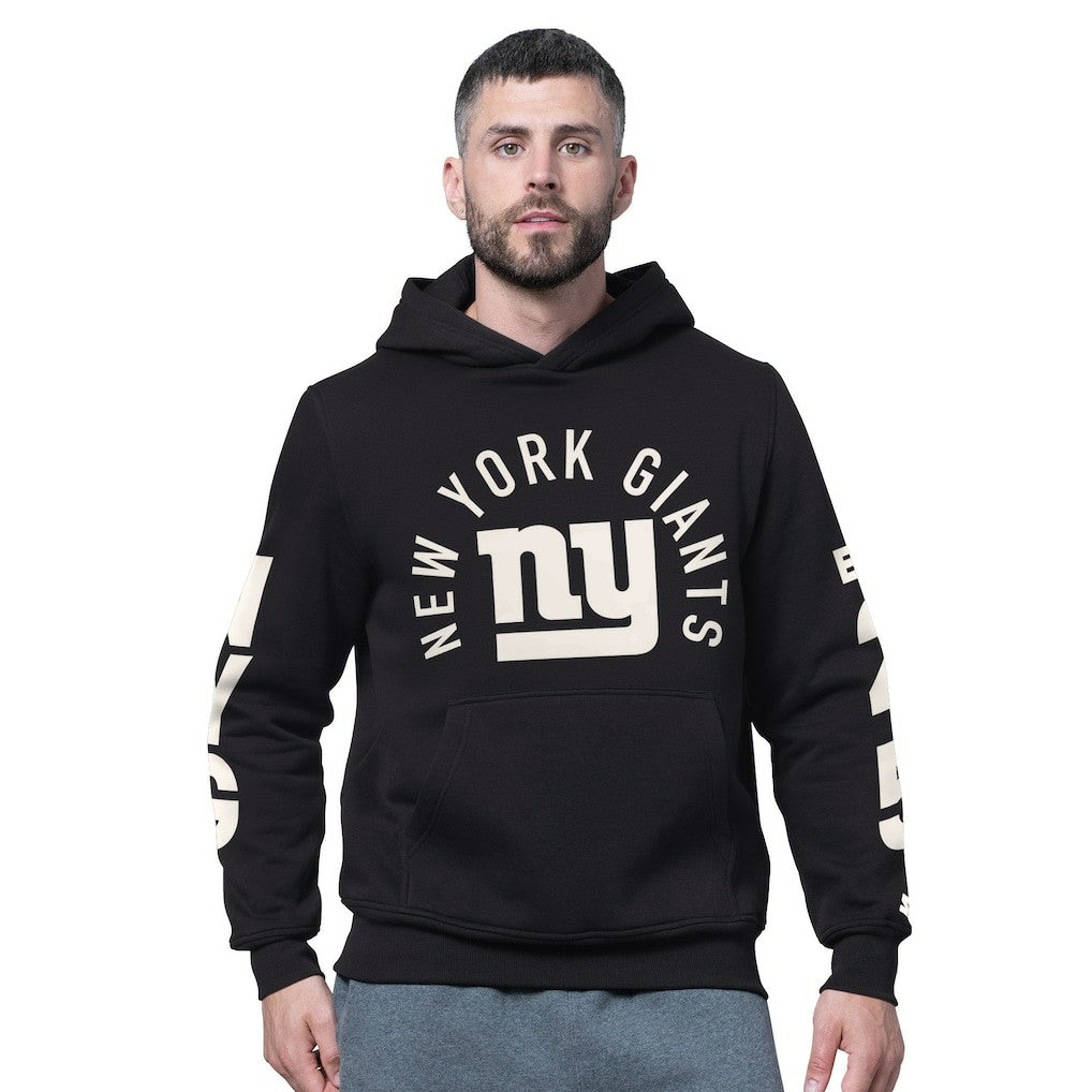 New York Giants Starter Handoff Fleece Hoodie Sweatshirt Black | NFL
