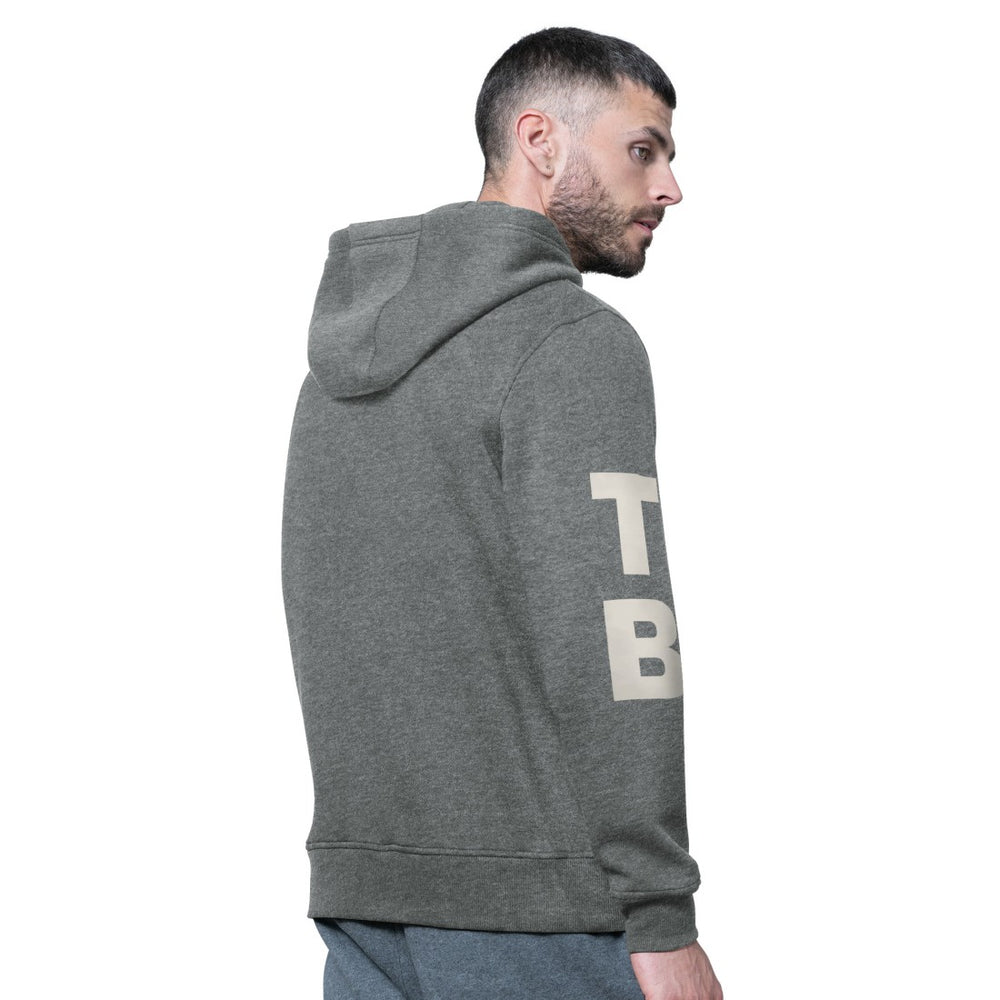 Tampa Bay Buccaneers Starter Handoff Vintage Logo Fleece Hoodie Sweatshirt Charcoal | NFL