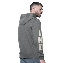 Indianapolis Colts Starter Handoff Vintage Logo Fleece Hoodie Sweatshirt Charcoal | NFL