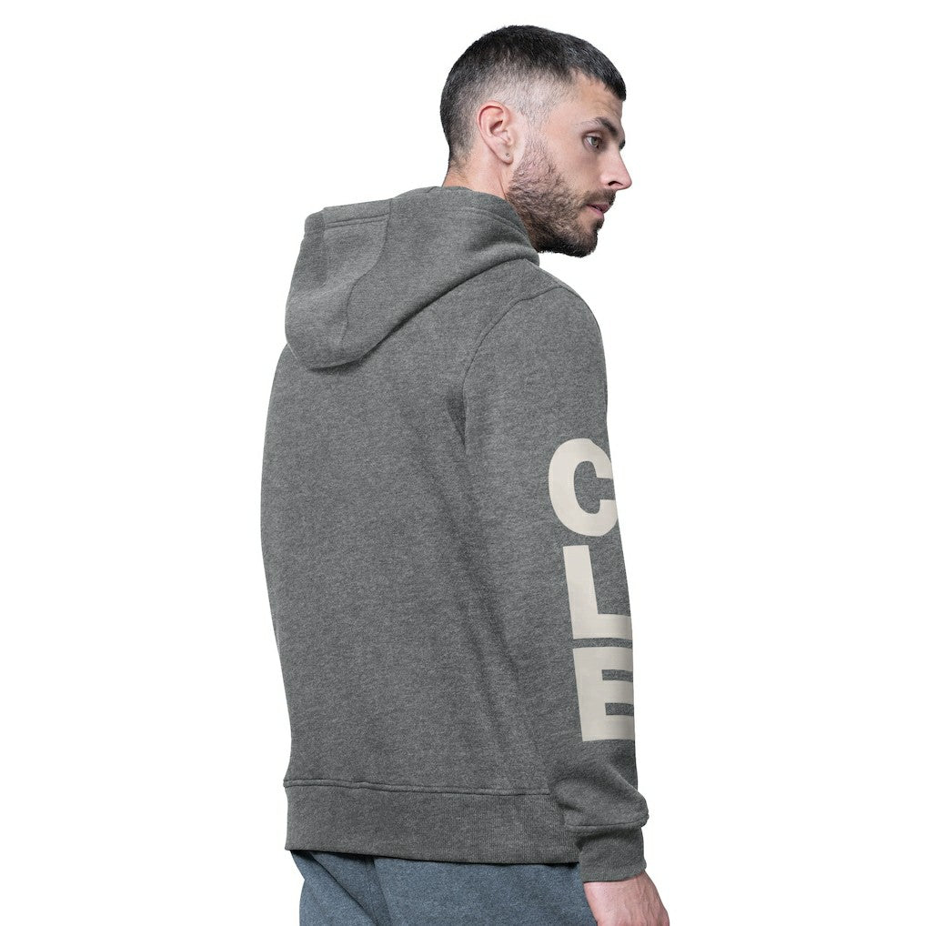 Cleveland Browns Starter Handoff Vintage Logo Fleece Hoodie Sweatshirt Charcoal | NFL