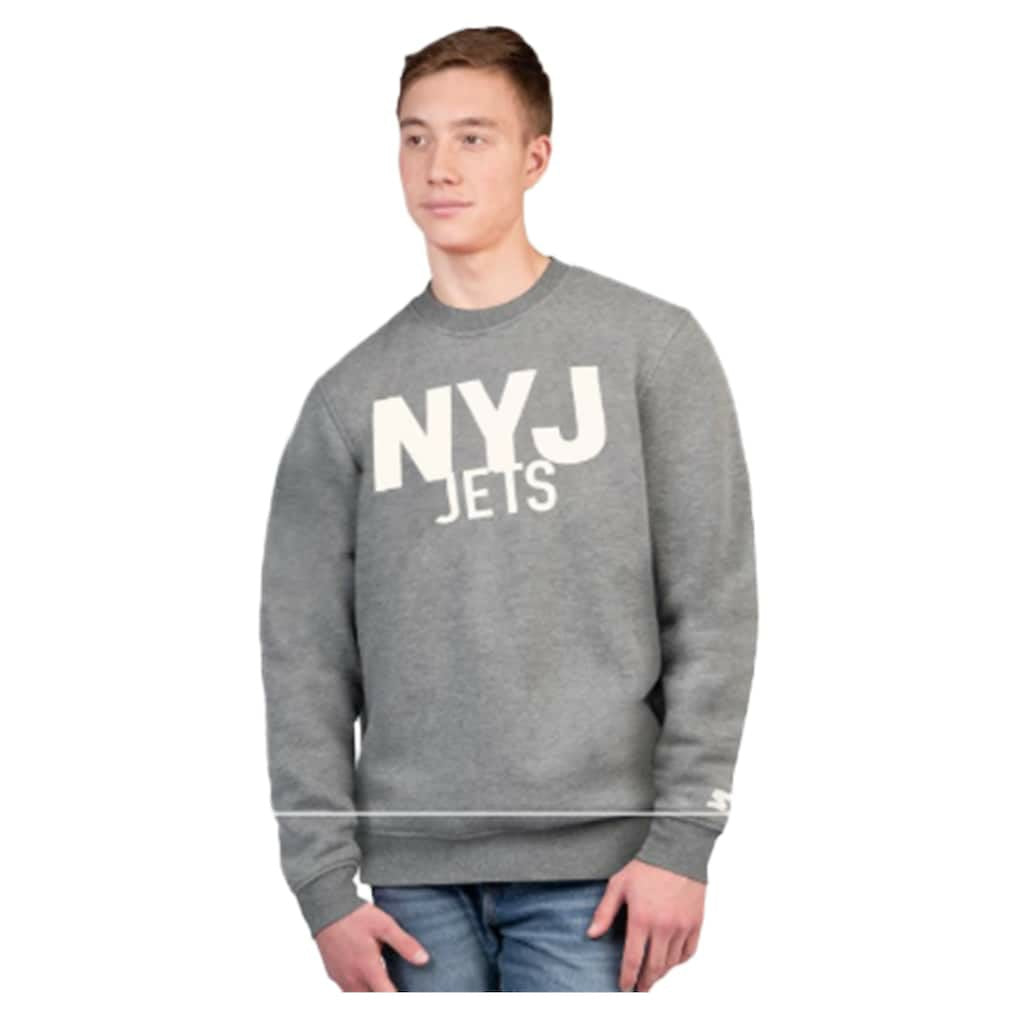 New York Jets Starter Assist Sweatshirt Charcoal | NFL