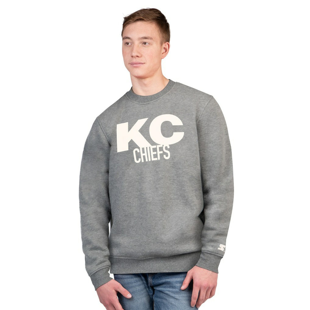 Kansas City Chiefs Starter Assist Sweatshirt Charcoal | NFL