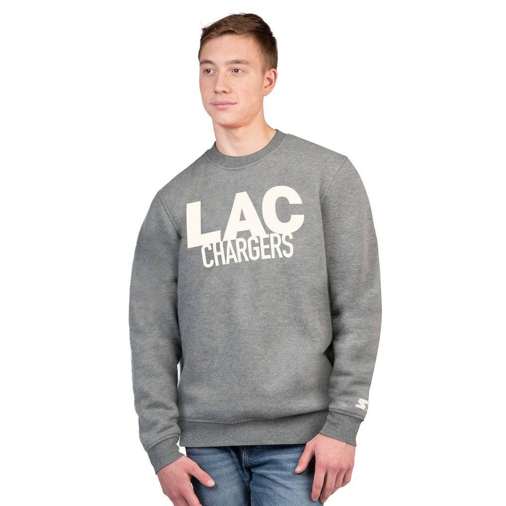 Los Angeles Chargers Starter Assist Sweatshirt Charcoal | NFL