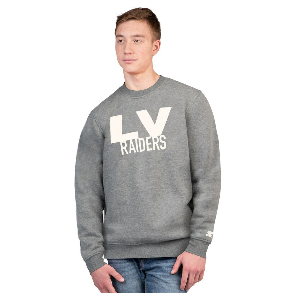 Las Vegas Raiders Starter Assist Sweatshirt Charcoal | NFL
