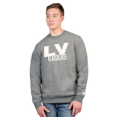 Las Vegas Raiders Starter Assist Sweatshirt Charcoal | NFL