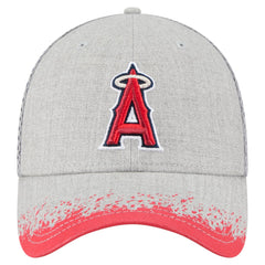 Los Angeles Angels New Era Visor Paint Splatter 39THIRTY Flex Hat - MLB