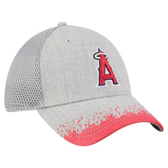 Los Angeles Angels New Era Visor Paint Splatter 39THIRTY Flex Hat - MLB