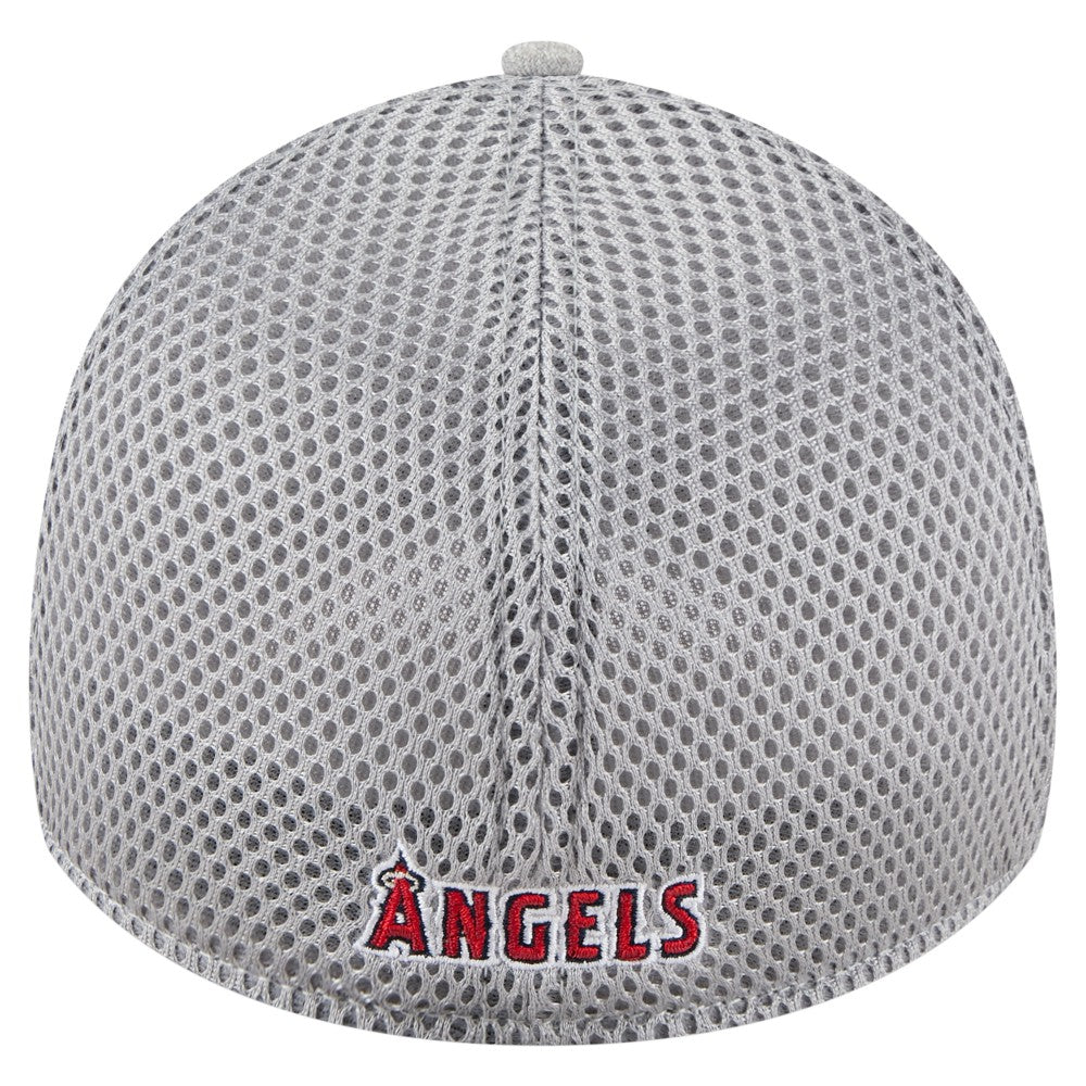Los Angeles Angels New Era Visor Paint Splatter 39THIRTY Flex Hat - MLB