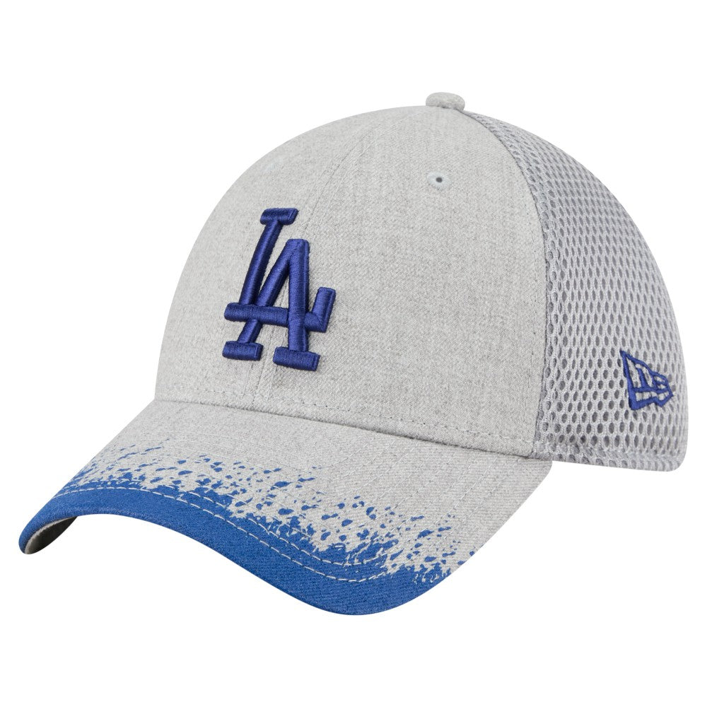 Los Angeles Dodgers New Era Visor Paint Splatter 39THIRTY Flex Hat - MLB