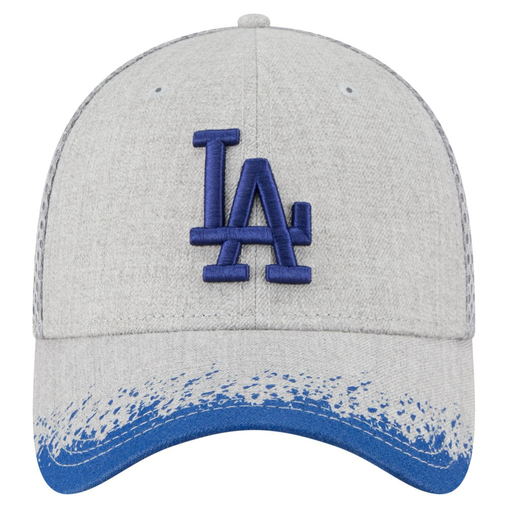 Los Angeles Dodgers New Era Visor Paint Splatter 39THIRTY Flex Hat - MLB