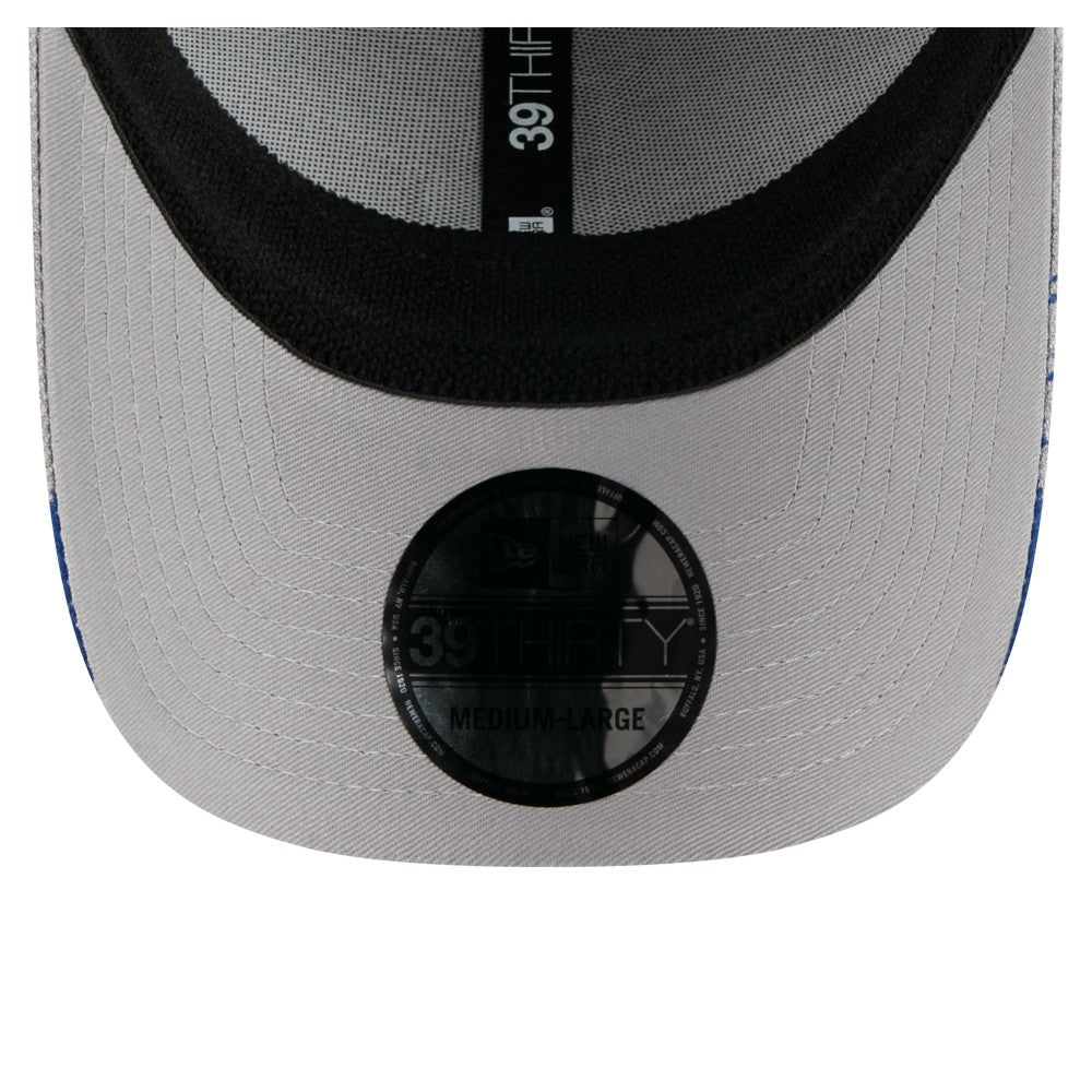 Los Angeles Dodgers New Era Visor Paint Splatter 39THIRTY Flex Hat - MLB