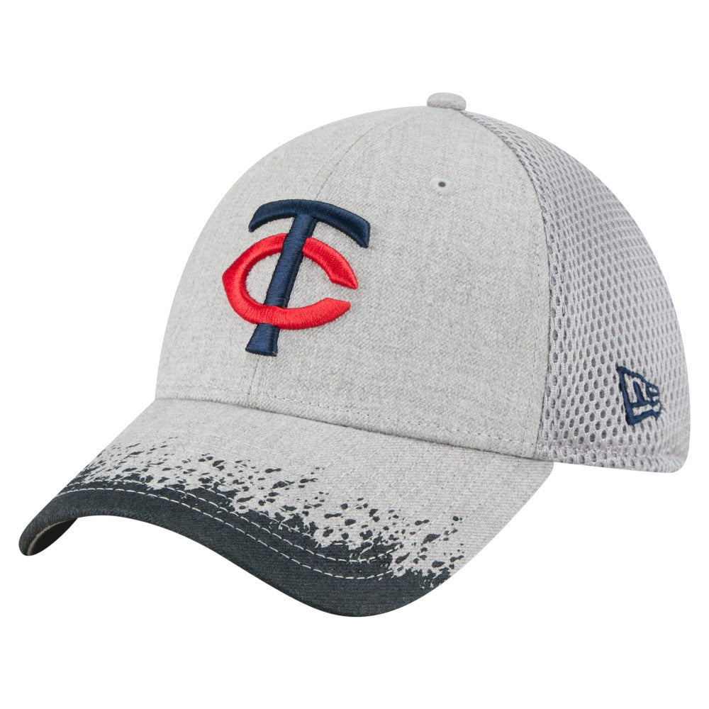 Minnesota Twins New Era Visor Paint Splatter 39THIRTY Flex Hat - MLB