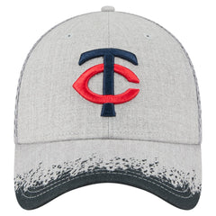 Minnesota Twins New Era Visor Paint Splatter 39THIRTY Flex Hat - MLB