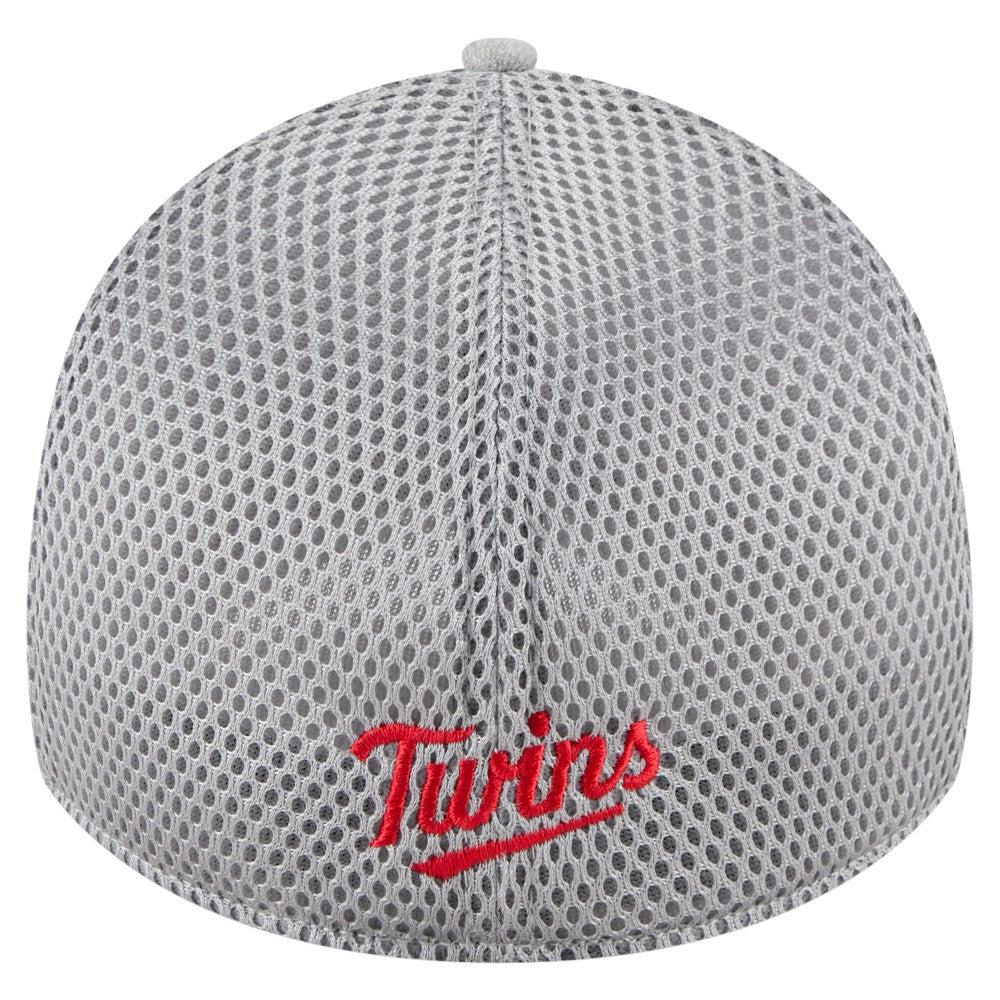 Minnesota Twins New Era Visor Paint Splatter 39THIRTY Flex Hat - MLB